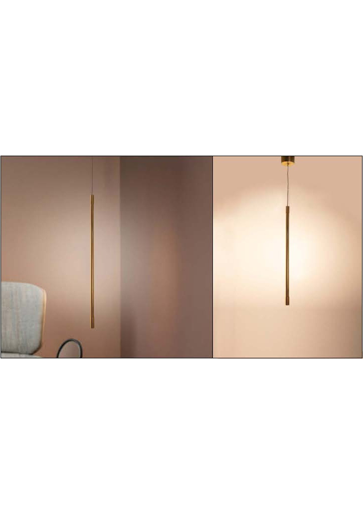 Beyond Lights - Brass Pendant Light- GL